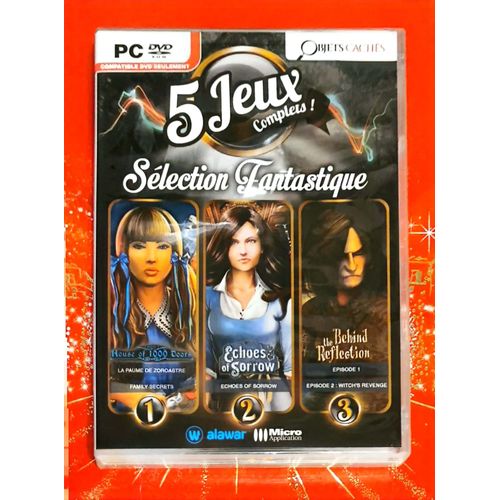 Objets Caches 5 Jeux Complets Selection Fantastique Pc/ 20/M2