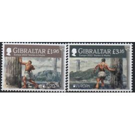 Gibraltar Timbres Europa 2022 Mythes Et Légendes