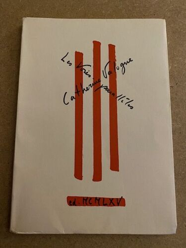 Catherine Valognes "Les Voies Parallèles"