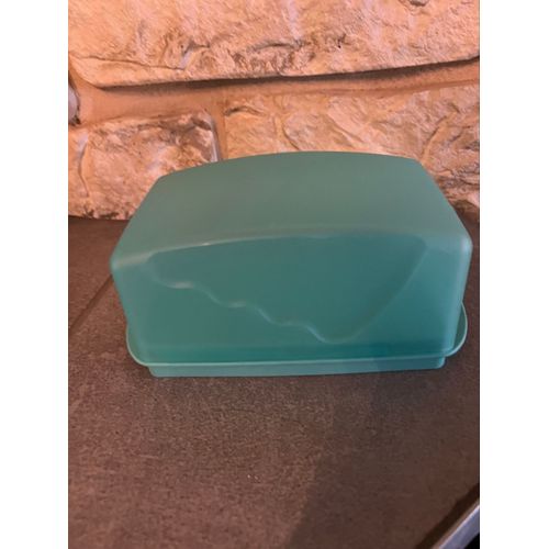 Beurrier Tupperware Turquoise Plaquette 250g