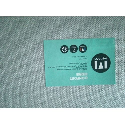 Sommier Tapissier Gris 160x200