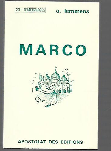 Marco. Collectiion : Témoignages, 33