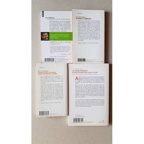 Luis Sepulveda - Lot De 4 Livres
