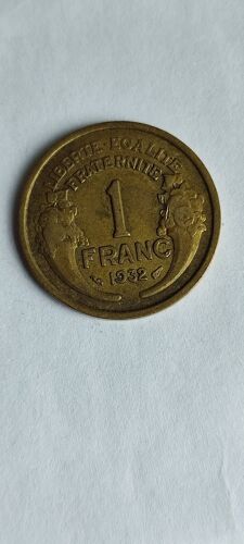 Pièce De 1 Franc Morlon 1932