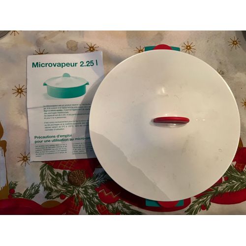 Cocotte Micro Vapeur Micro-Ondes Vintage Tupperware 2,25 Litres