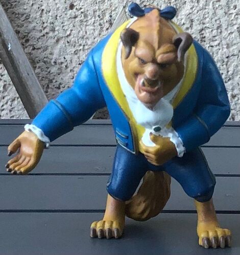 Figurine La Bête Bullyland, La Belle Et La Bête, Walt Disney, Dessin Animé