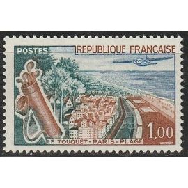 Timbre Neuf** Le Touquet-Paris-Plage 1962 N° 1355