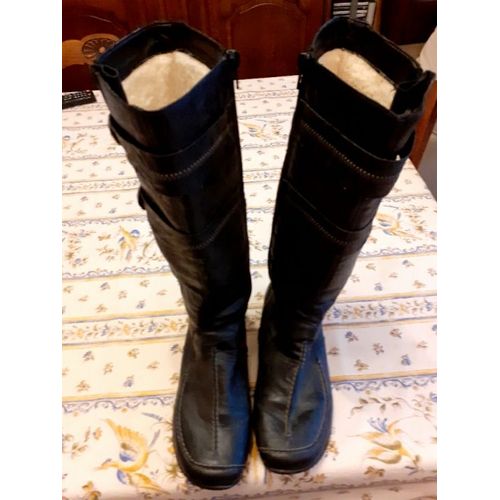 Bottes Cuir Femmes Rieker Taille 38
