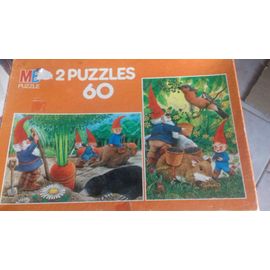2 Puzzles David Le Gnome 60 Pièces