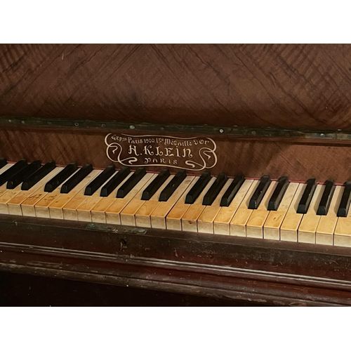 Piano H.Klein Médaille D'or Paris 1900