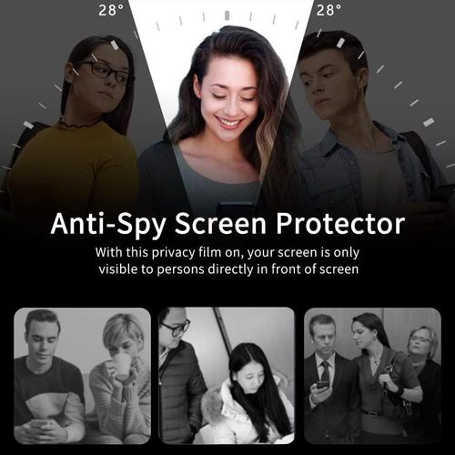 Verre Trempé Anti-Espion Pour Xiaomi Redmi 12c,Couverture Complète Anti-Spy Privacy Film Protection En Écran Protecteur Pour Xiaomi Redmi 12c