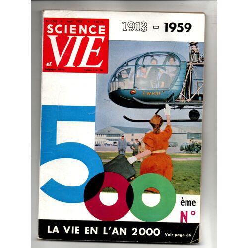 Science Et Vie, Numéro 500 De Mai 1959