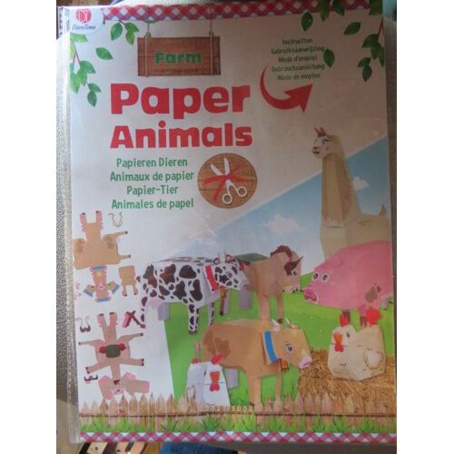 Animaux De La Ferme En Papier