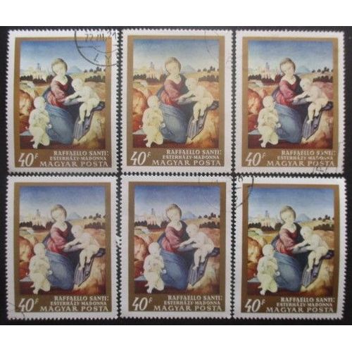 Hongrie N°2011 X6 Oblitéré