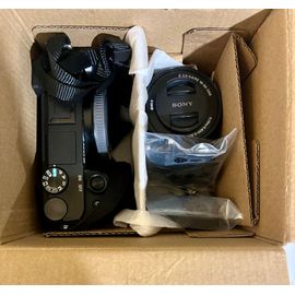 Sony Alpha 6300 Hybride 24.3 mpix + Objectif 16-50 mm: Capteur : CMOS Exmor24,2Mp au format APS-C, Vidéo 4K, Full HD jusqu'à 120 ips, Ecran LCD (7.5 cm)