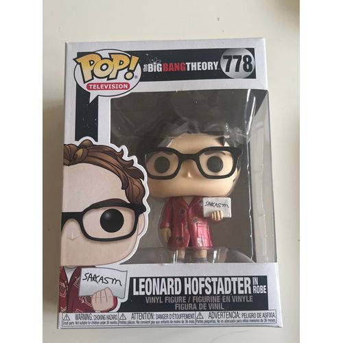 Figurine Pop Leonard Hofstadter, Big Bang Theory 