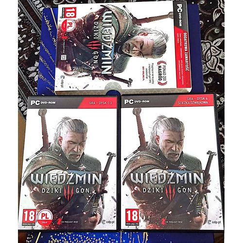 Jeu Pc The Witcher 3 Wiedzmin Dziki Gon/ 56/M3