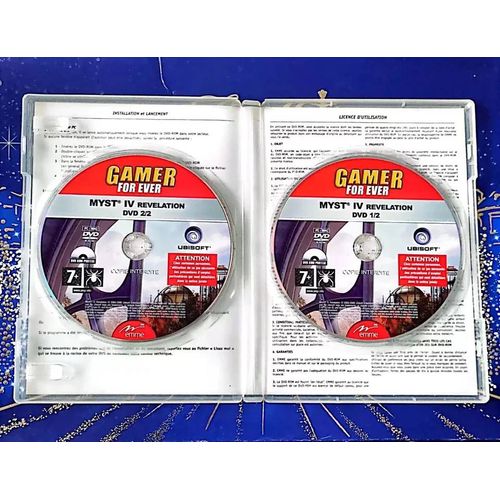 Myst Iv 4 Revelation + Manual Pc Mac/ 22/M2