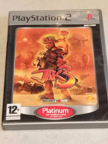Jak 3 Sony Ps2 Playstation 2 Slim Platinum/ 22/M2