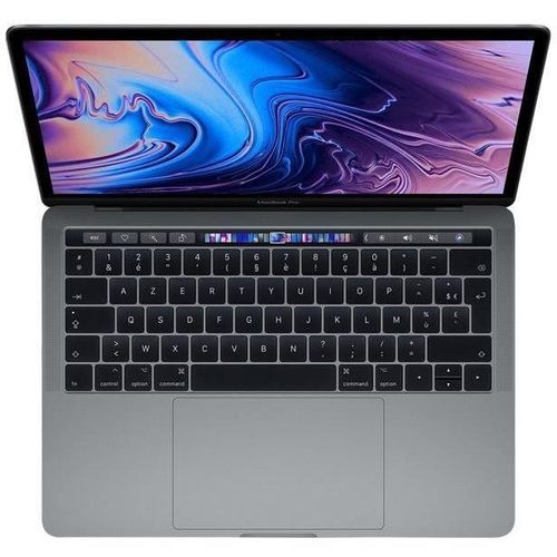 MacBook Pro Touch Bar 13"Core i5 2,3 Ghz 8 Go 512 Go SSD Gris Sidéral (2018) - Batterie Neuve - Reconditionné - Etat correct