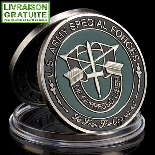 Special Forces Bérets Verts - Pièce Médaille Commémorative (Réf 4)