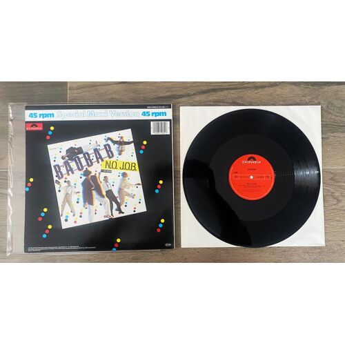 Baobab N.O. J.O.B. Maxi 12" Press D'origine Germany 1983 M/M + Dub Version Re-Mix Nojob
