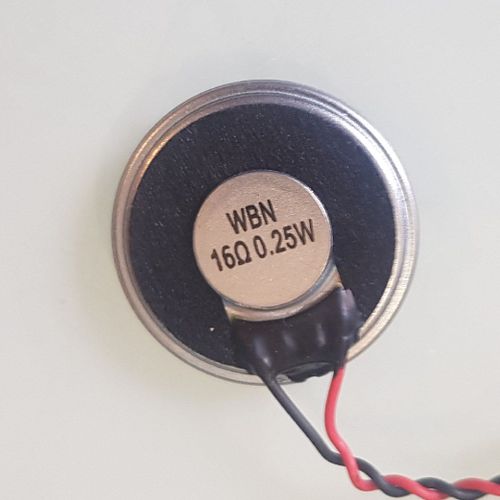 16 Ohm 0.25W Diametre 27mm Small Horn Speaker Audio