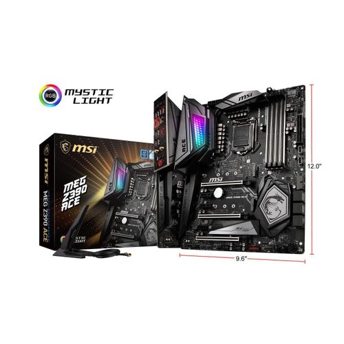 MSI MEG Z390 ACE LGA 1151 (serie 300) Intel Z390 SATA 6 Gb/s USB 3.1 ATX Carte mere Intel