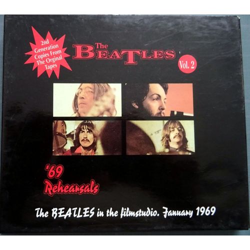 Beatles Let It Be Vol. 2 (The Beatles In The Film Studio, January 1969) Cd