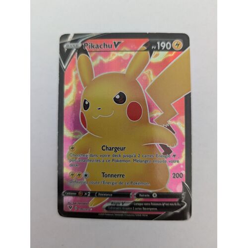Carte Pokémon Pikachu V