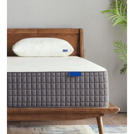 Matelas Madison A Ressorts + 3 Cm Latex Naturel À 70 % En 75 Kg/M3 + Alese 70x190 Hauteur +/- 24,50 Cm - Accueil Moelleux - Soutien Equilibre - 5 Zones De Confort - Hypoallergenique