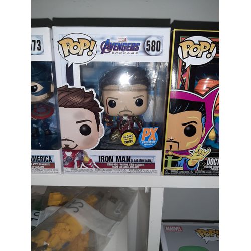 Funko Pop Marvel Iron Man Glows In The Dark