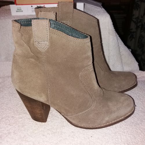 Bottines André Marron Taille 36