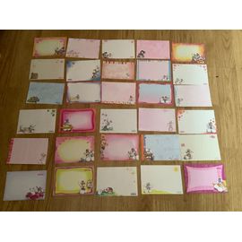 Lot De 30 Petites Feuilles Rectangles Diddl