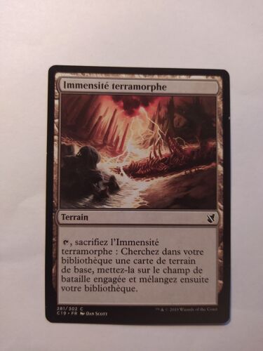 Terramorphic Expanse // Immensité Terramorphe (Commander 2019)