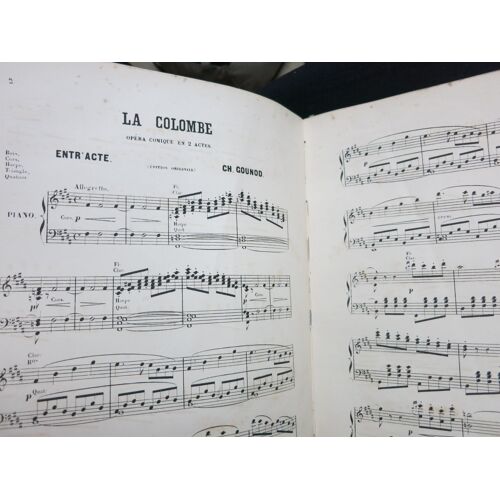 Partitions. La Colombe - Charles Gounod.