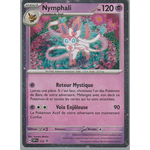Carte Pokémon - Nymphali - 172 - Holo-Rare - Ev8,5 Evolution Prismatique