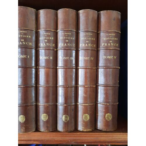 Histoire De France 5 Tomes, Ed Hachette, 1863