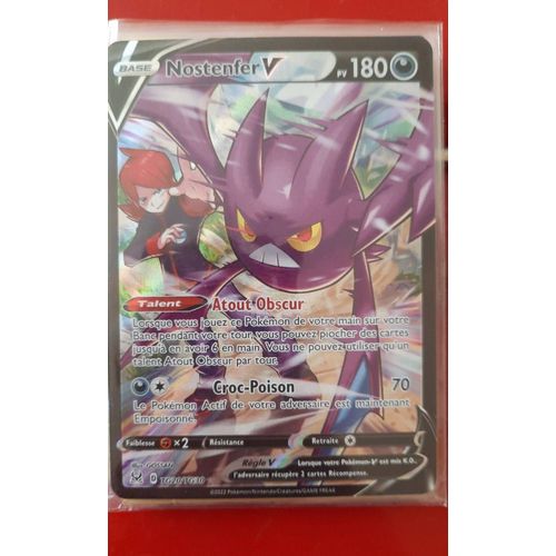 Carte Pokémon Nostenfer V Tg20/Tg30