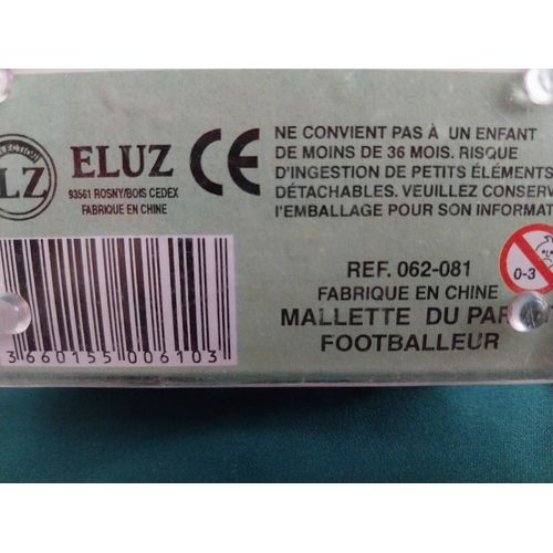 Figurines :Mallette Du Parfait Footballeur Eluz