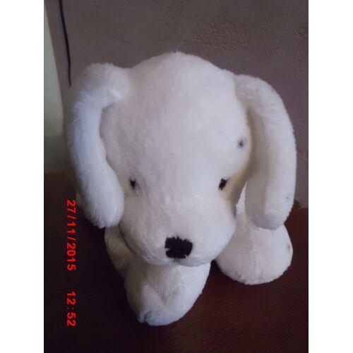 Doudou Chien Blanc Jabadabado
