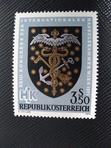 Timbre Autriche Yt 1187 28e Congrès De La Chambre De Commerce Internationale, Vienne 1971 ( 100109 )
