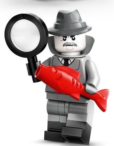 LEGO Minifigure serie 25 - Détective