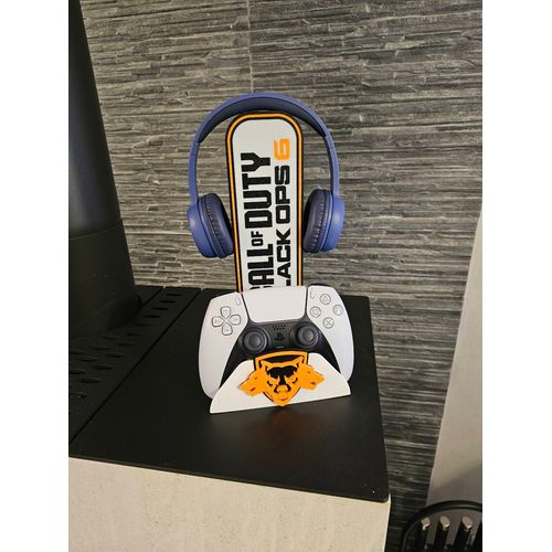 Support Manette Ps5 Et Casque Version Call Of Duty Black Ops 6