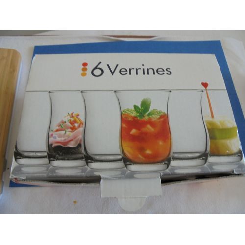 6 Verrines Apéritif