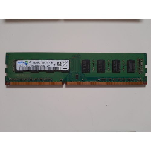 Barrette mémoire RAM DDR3 Samsung 4Go - PC3 - 10600U