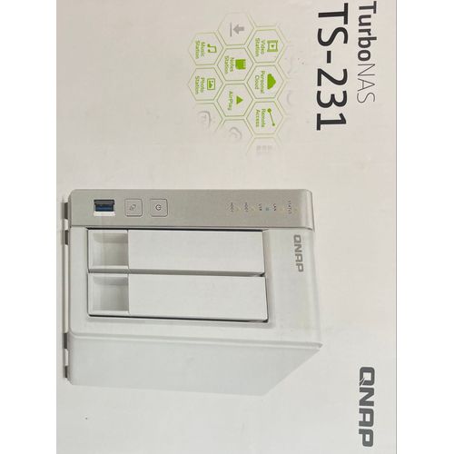 Serveur QNAP turboNas TS231. 2*DD. Airplay