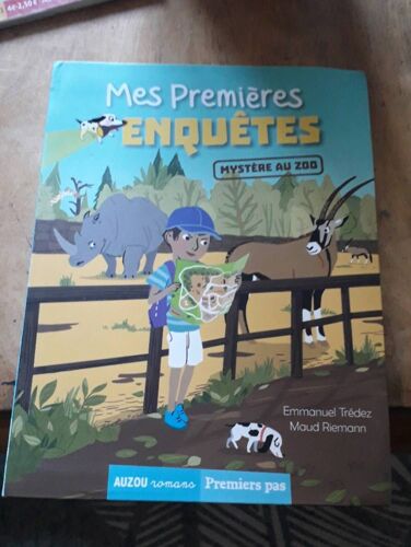 Livre Pour Enfants "Mes Premières Enquêtes Mystère Au Zoo"