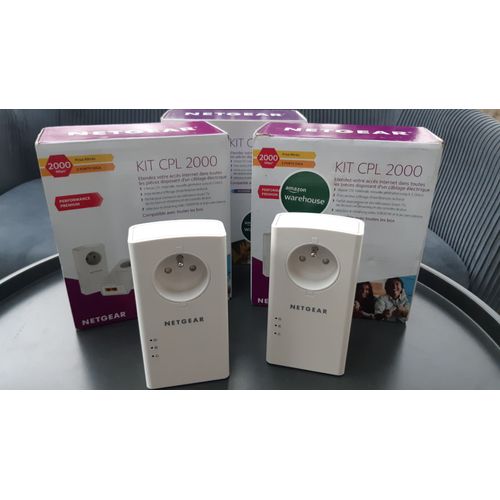 Kit de CPL Netgear PLP 2000