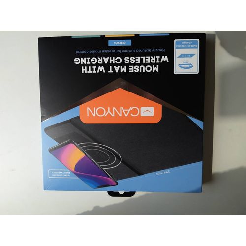 Canyon CNS-CMPW4 Tapis de souris de chargement sans fil 324x244